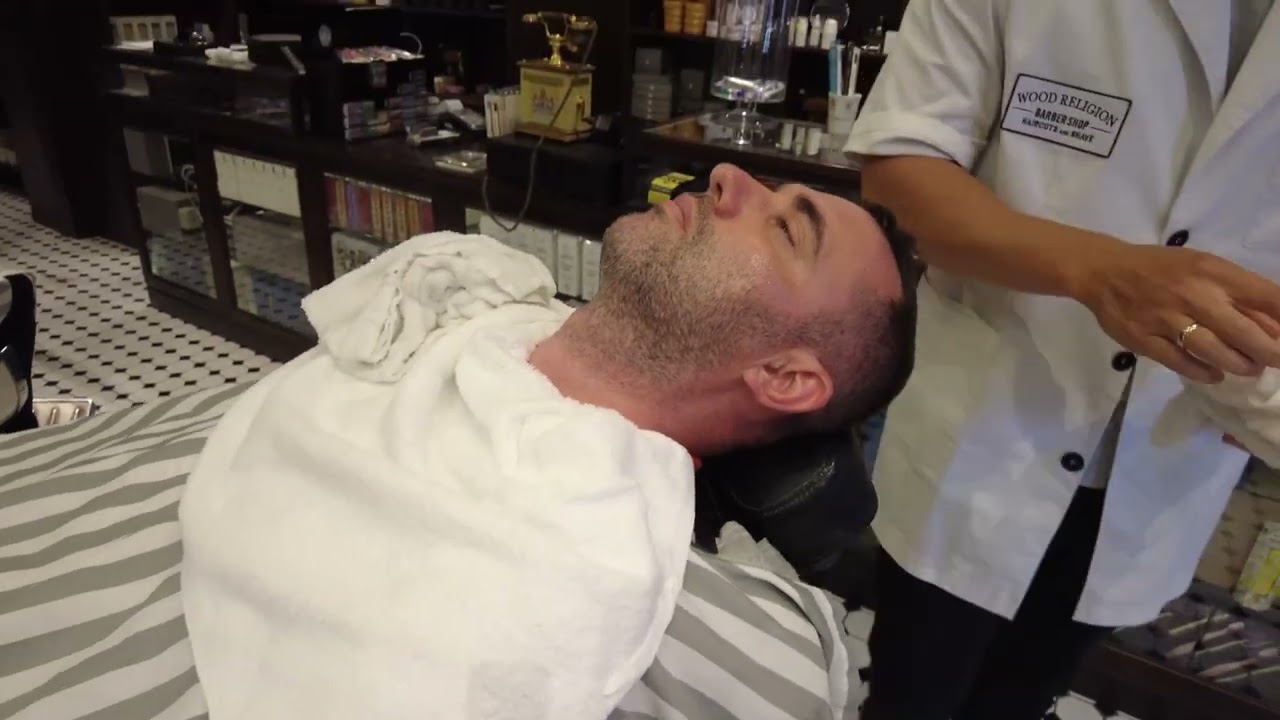 💈 Wood Religion Barber Shop the best in Riga - Barber Vitaly Labetov 💈 Relaxing wet shaving