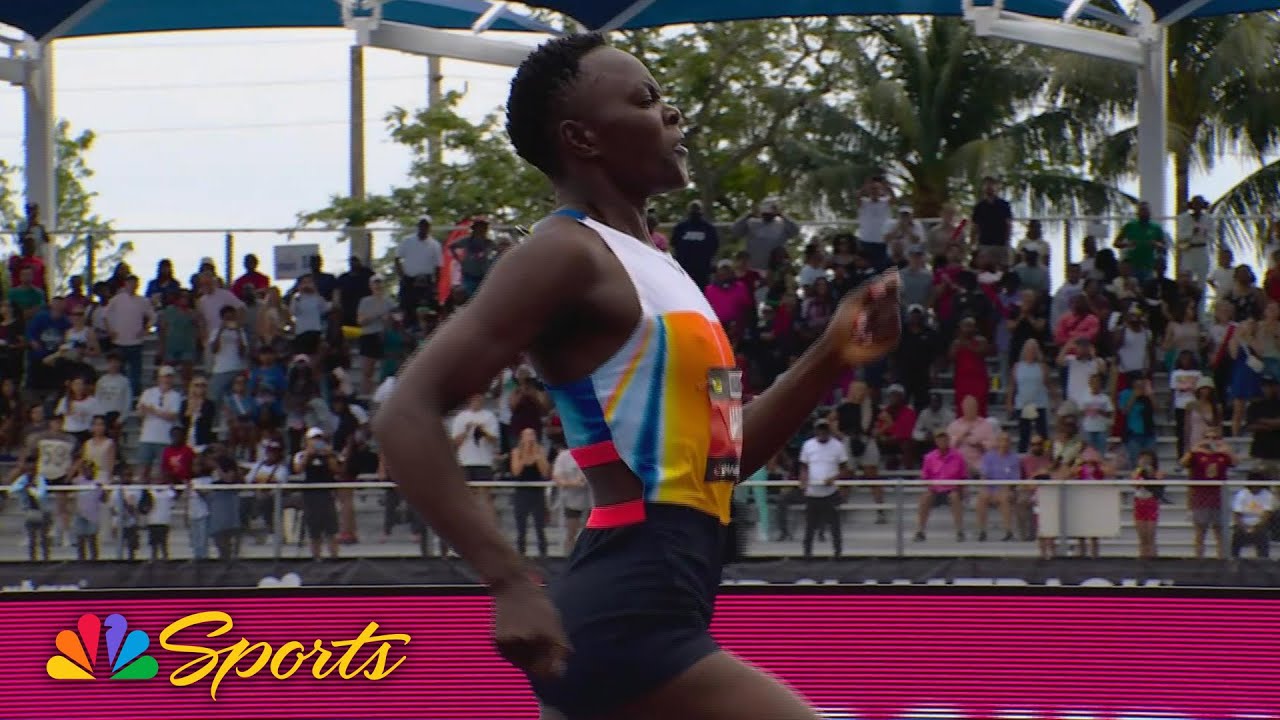 Freweyni Hailu clinches short distance Grand Slam title following 800m race in Miami | NBC Sports