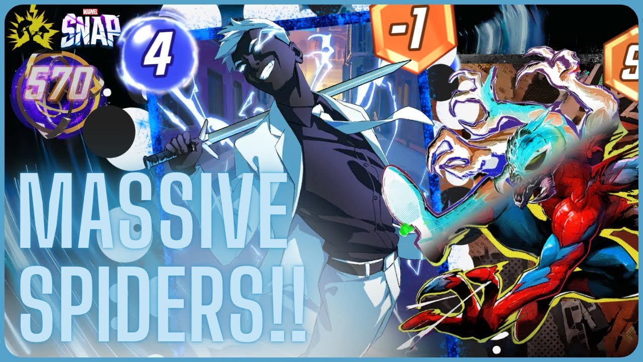 Mr. Negative is NUTTY With Man-Spider! 60% Winrate to Top 600 Infintite! | Marvel Snap | Deck Guide