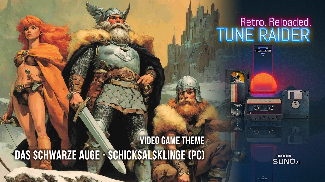 Dark World (Die Schicksalsklinge) | Epic Retro Fantasy Synth AI Remix | DSA Soundtrack Reimagined