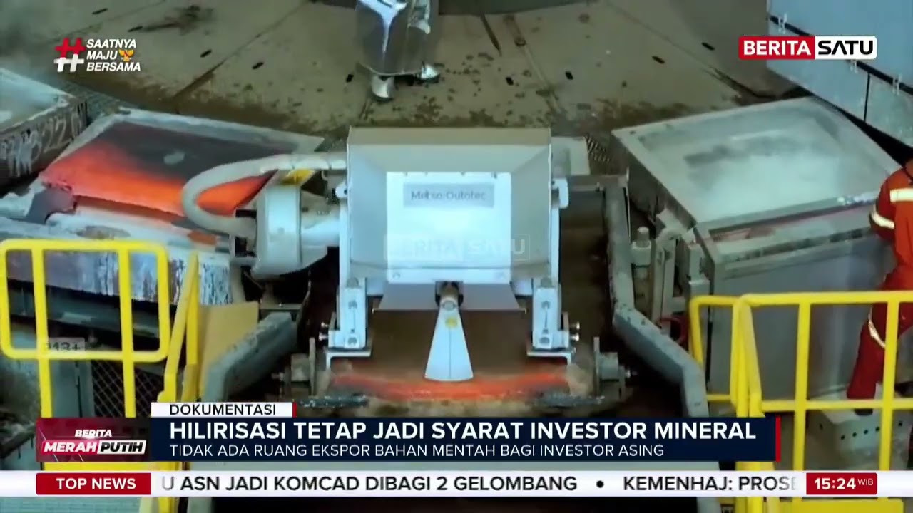 AS Dibebaskan Ambil Mineral Kritis, BKPM: Wajib Hilirisasi & Ekspor Mentah Dilarang #Beritasatu