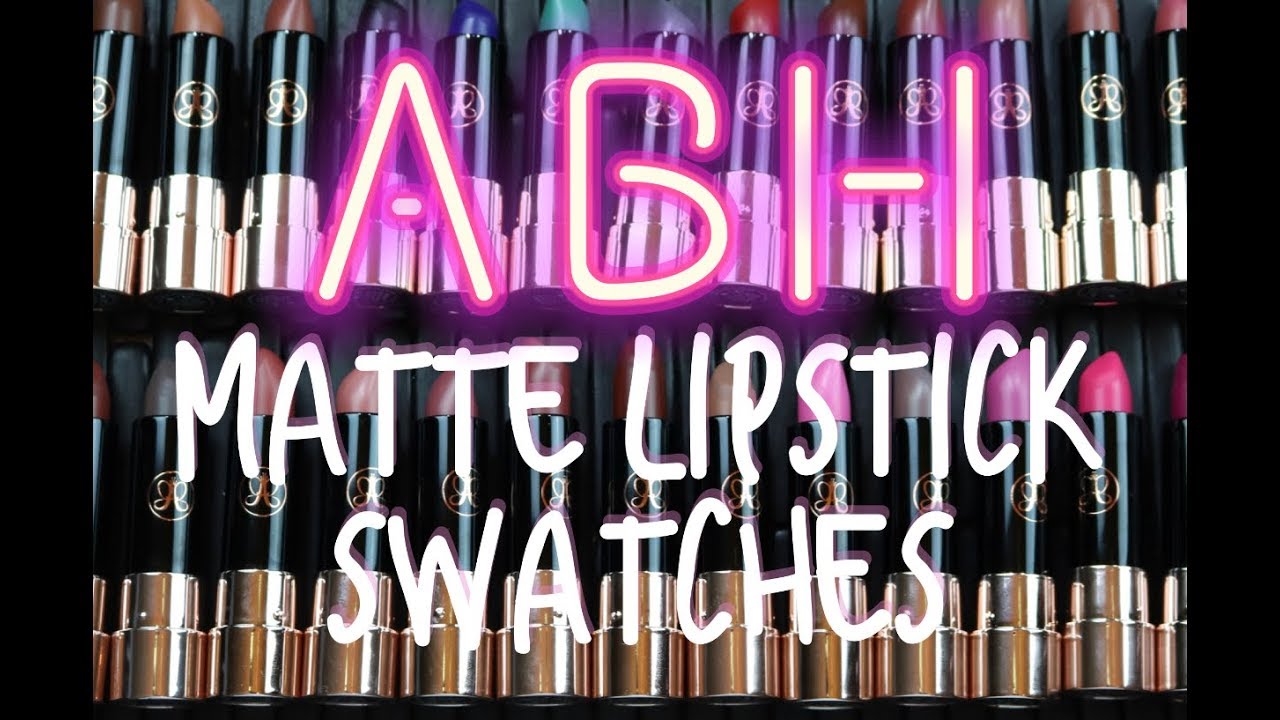 Anastasia Beverly Hills MATTE Lipstick Review + Swatches of ALL 30 Shades | KelseeBrianaJai