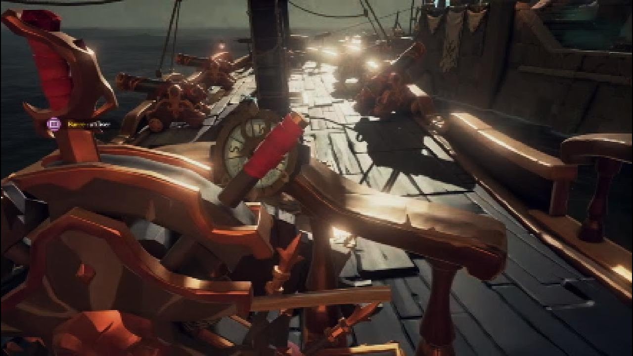 On attaquent une forteresse (Sea of Thieves)