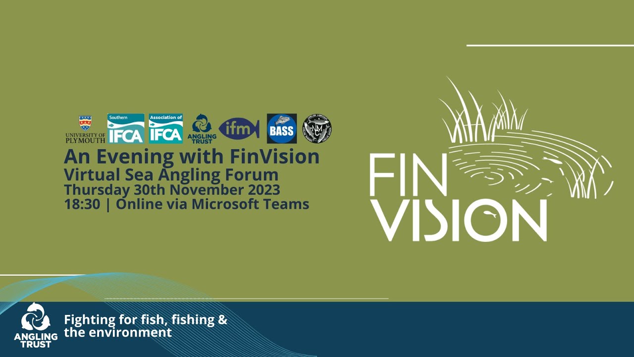 An Evening with FinVision | Virtual Sea Angling Forum
