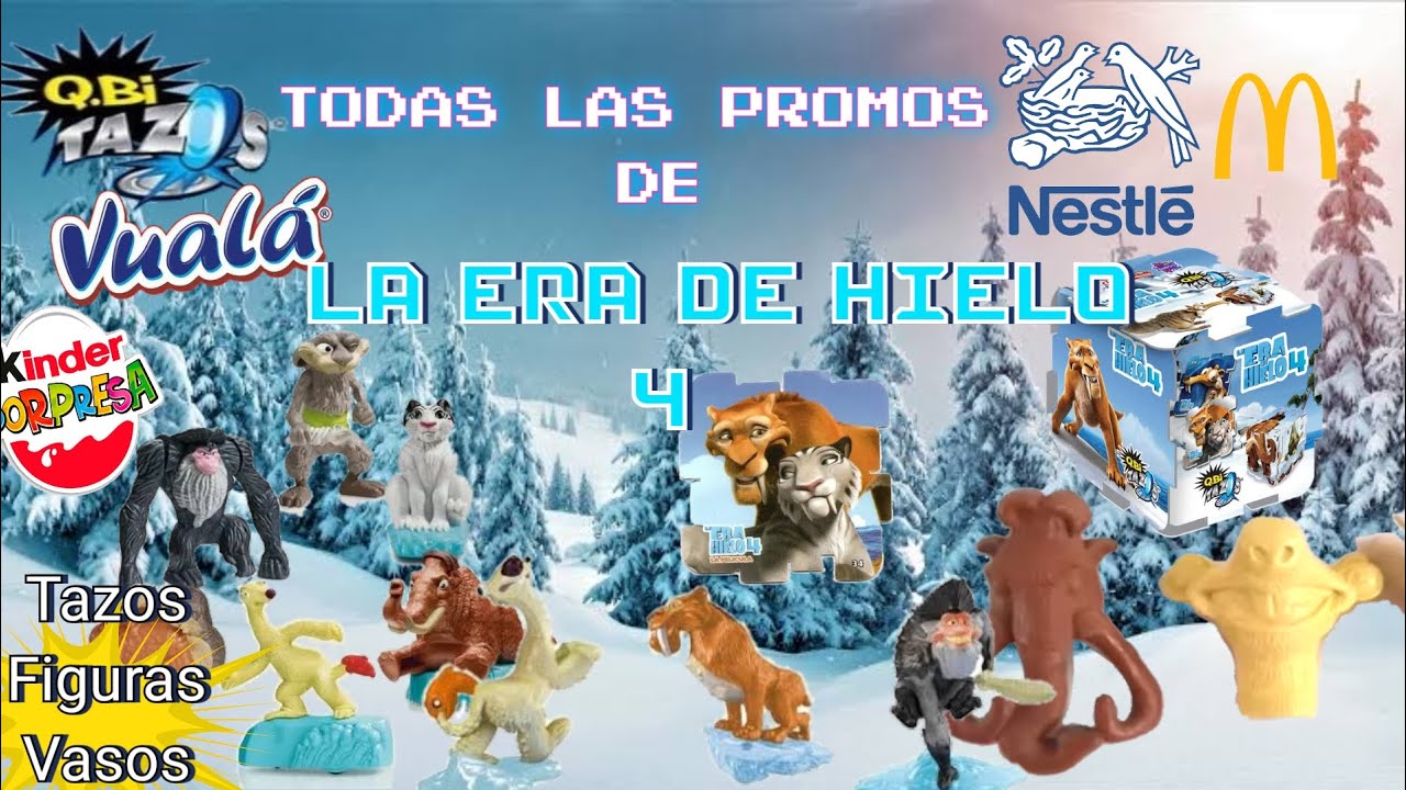 Todas las Promos de la Era de Hielo 4 2012 ( México )