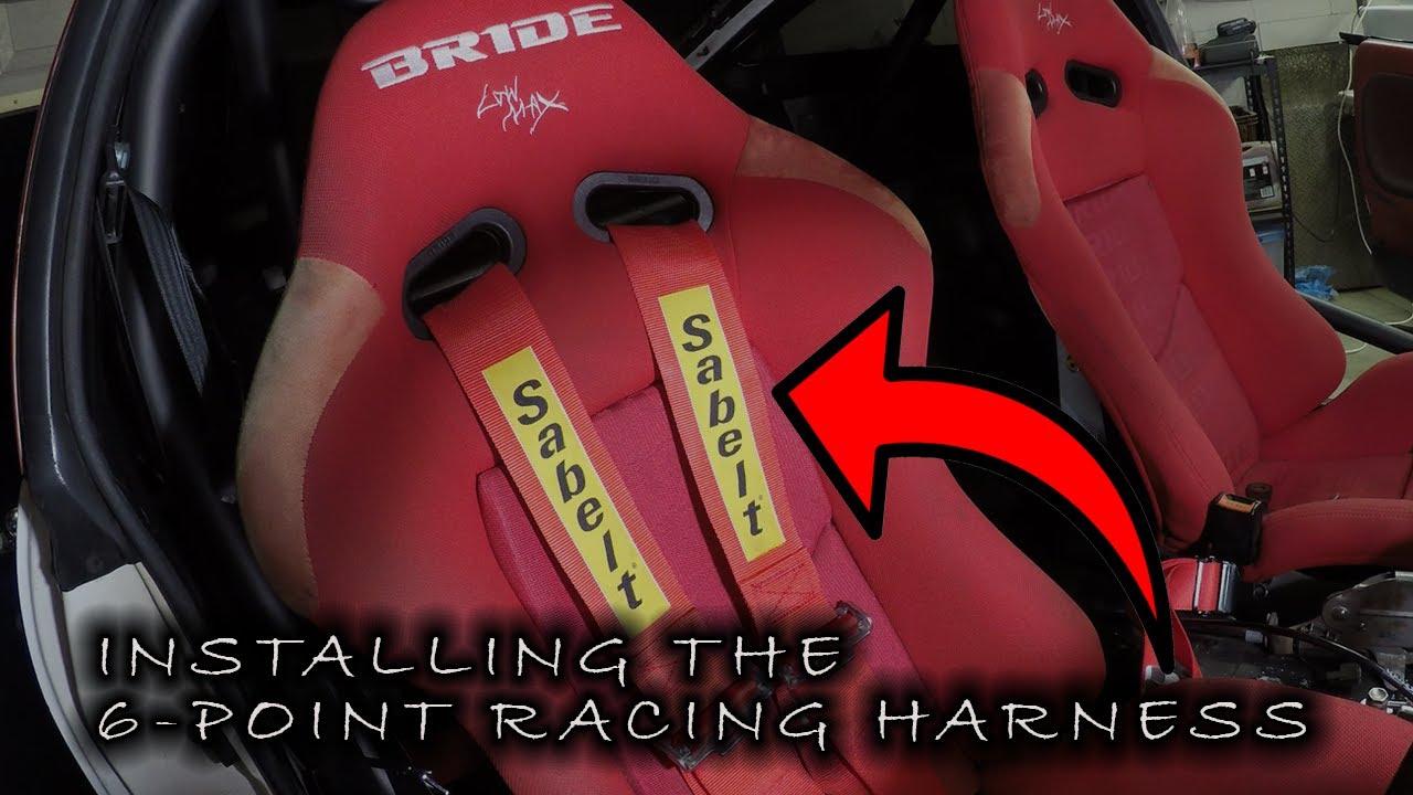[Ep.2] - Installing a 6-Point Racing Harness (Drift Day Prep)