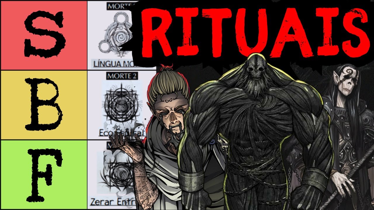 Ordem Paranormal RPG: Ranqueando e Explicando TODOS os Rituais de MORTE!