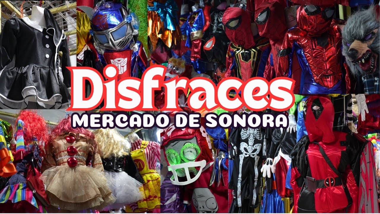 Dónde comprar DISFRACES para HALLOWEN 🎃 en la CDMX de Mayoreo / Mercado de Sonora
