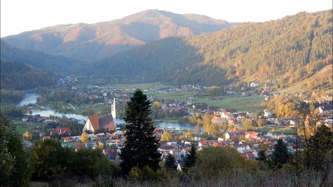 Krościenko nad Dunajcem i pająki krzyżaki
