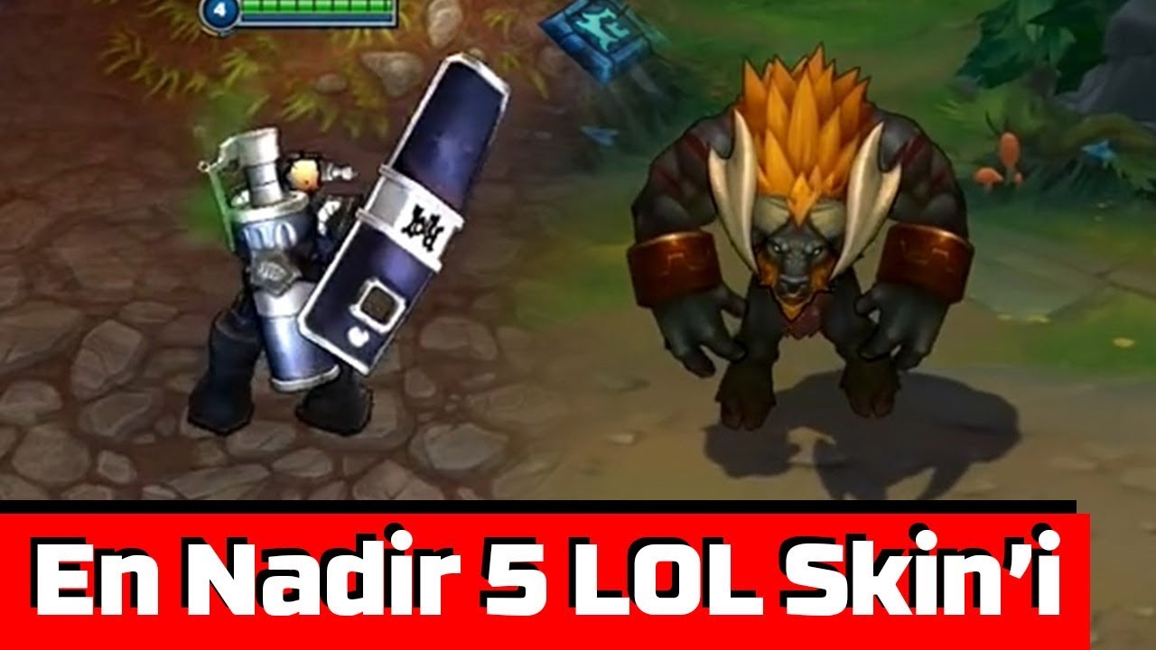 En Nadir 5 LOL Skin'i - HyperX Enleri
