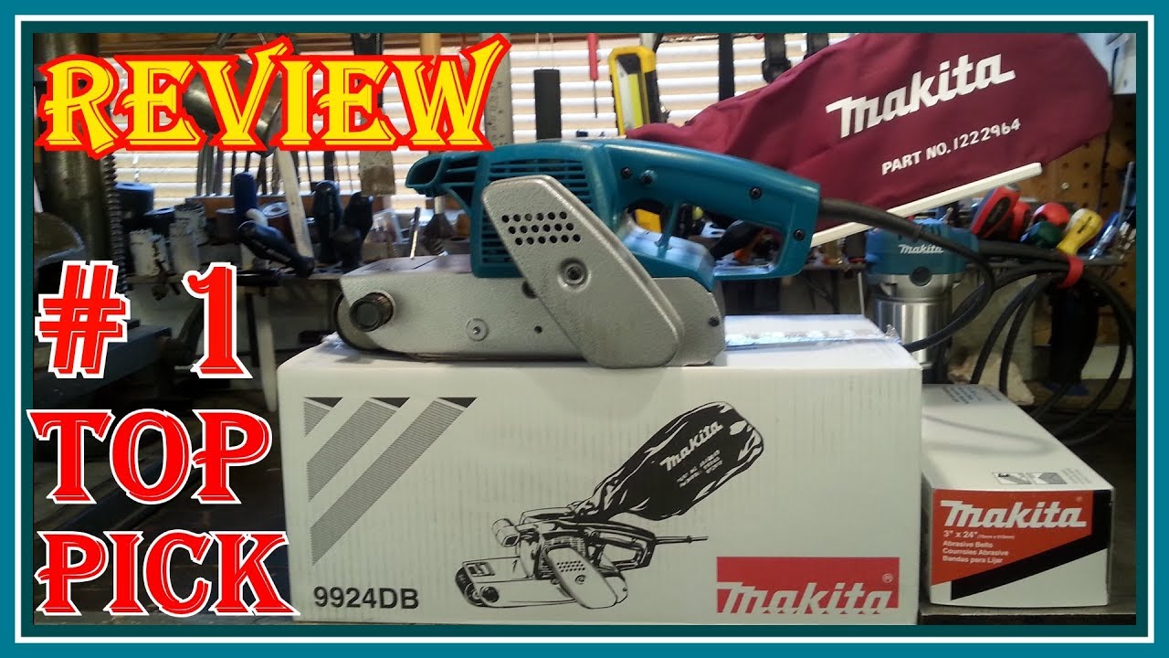 ОБЗОР ЛЕНТОЧНОЙ ШЛИФОВАЛЬНОЙ МАШИНЫ MAKITA 9924DB — ПОЧЕМУ ЭТО ЛУЧШАЯ ЛЕНТОЧНАЯ ШЛИФОВАЛЬНАЯ МАШИ...