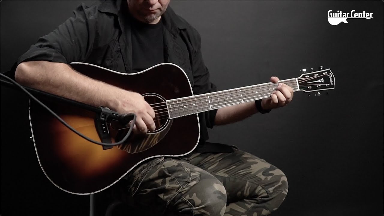 Fender PD-220E Dreadnought VSB | TV Guitar Center