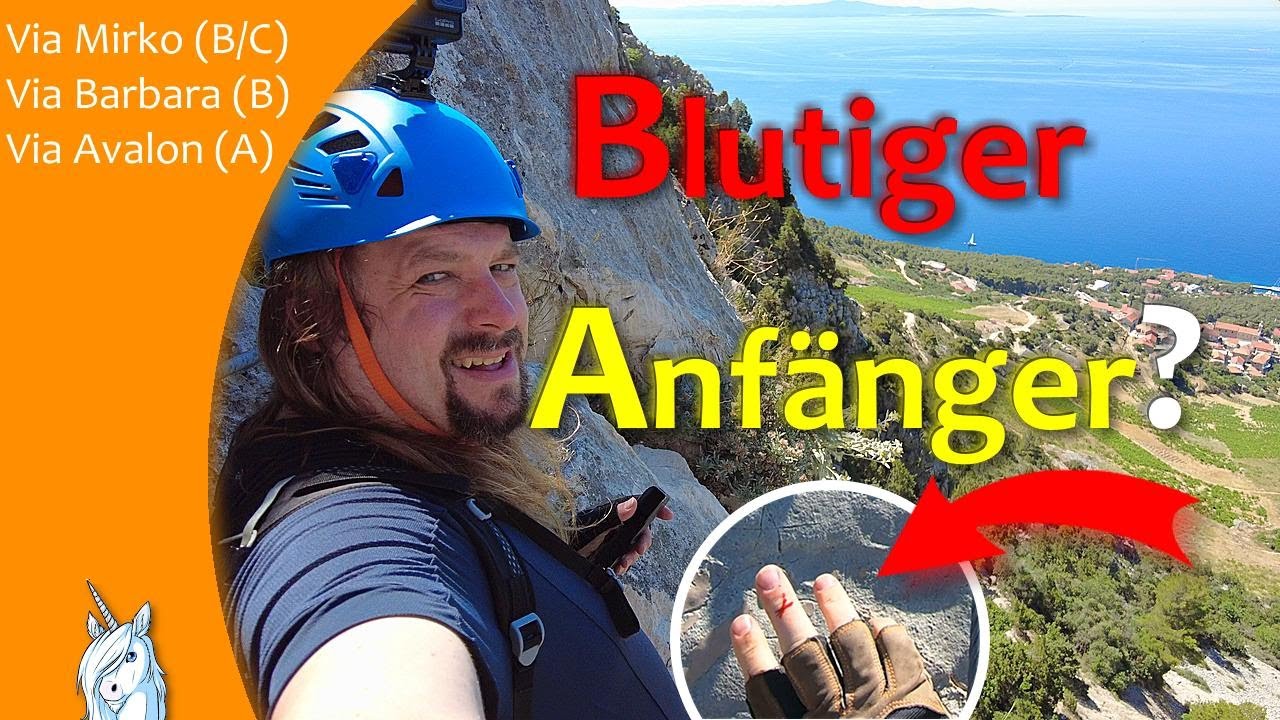Bissiger Klettersteig auf Hvar - Via Mirko - Via Avalon - Via Barbara - Klettern in Kroatien