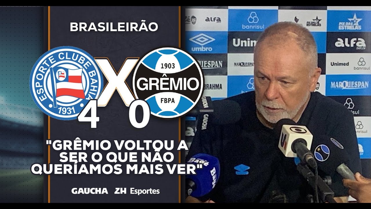 AS EXPLICA&Ccedil;&Otilde;ES DE MANO MENEZES PARA A GOLEADA SOFRIDA NA FONTE NOVA | BAHIA 4X0 GR&Ecirc;MIO | 19/10/2025
