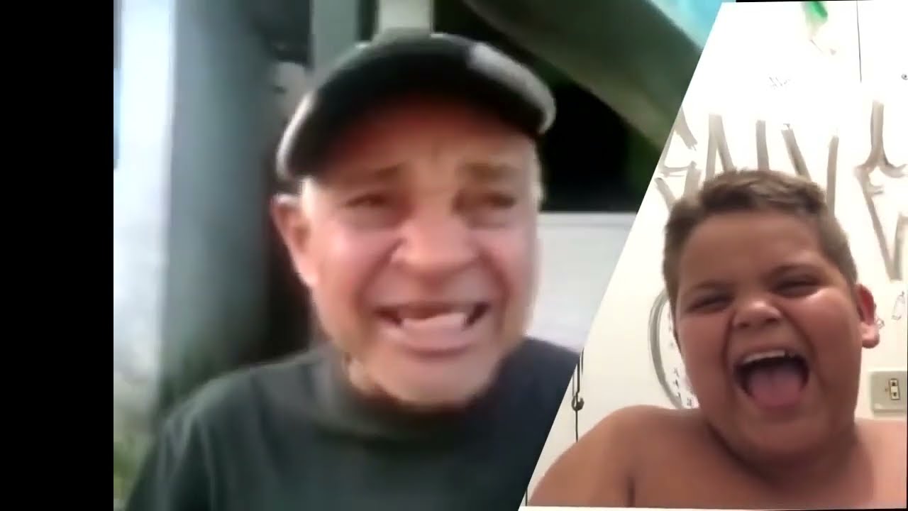 GORDINHO REAGINDO RINDO - VELHO RINDO ou CANTANDO