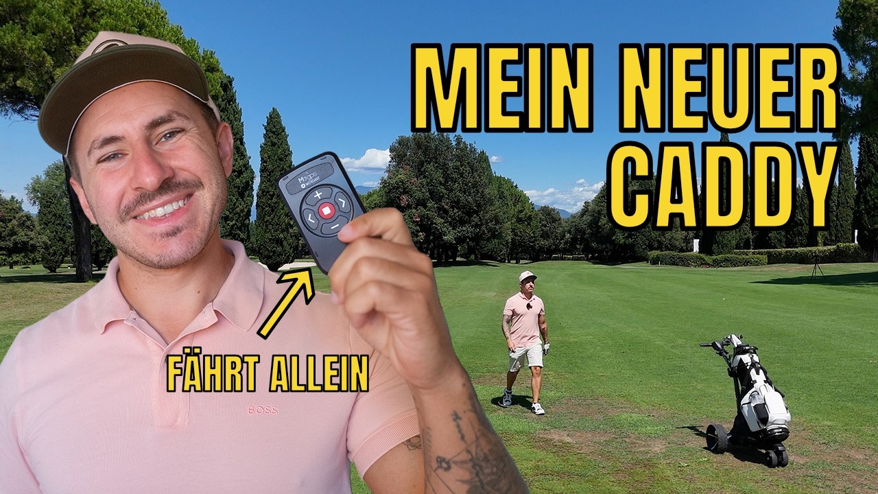 Mein neuer Caddy fährt allein! – M7 GPS Remote im Test