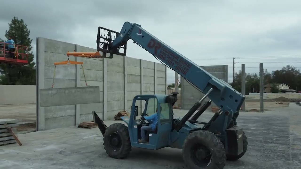 StackWall Manufacturing - Precast Concrete - 2 Hour Fire Rated Wall, 21 Feet Tall