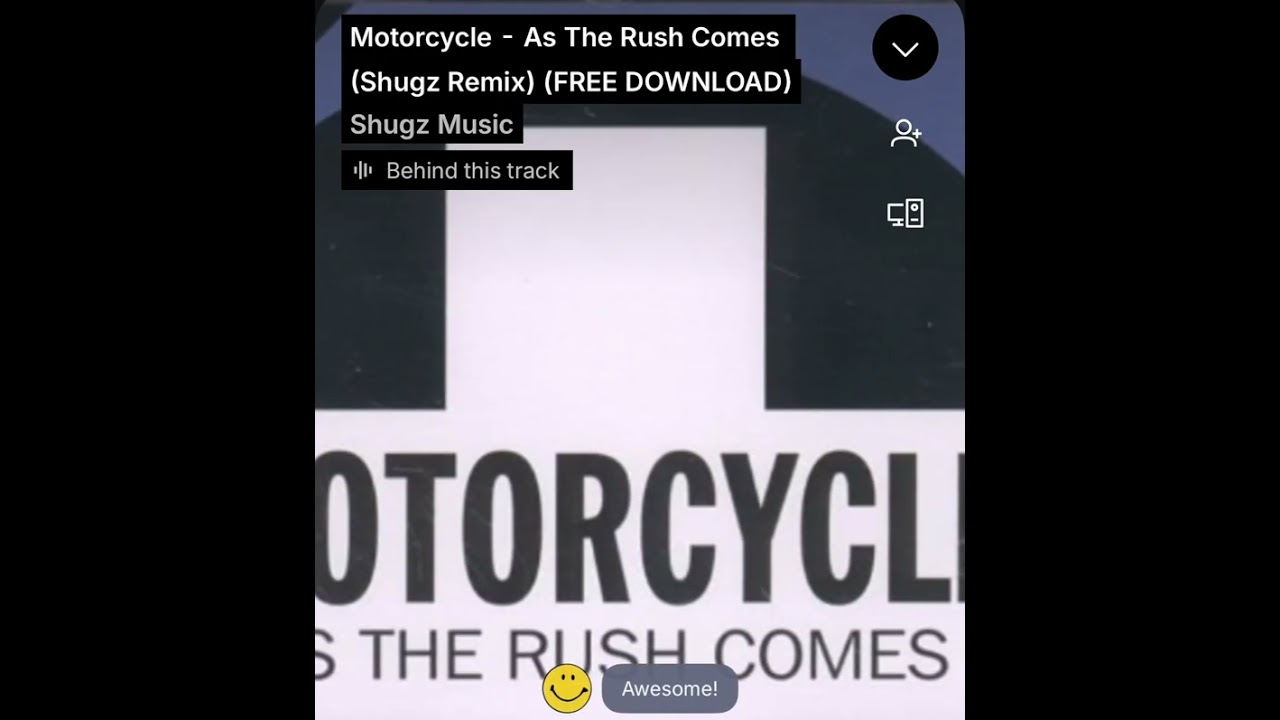 Motorcycle - As The Rush Comes (Shugz Remix)