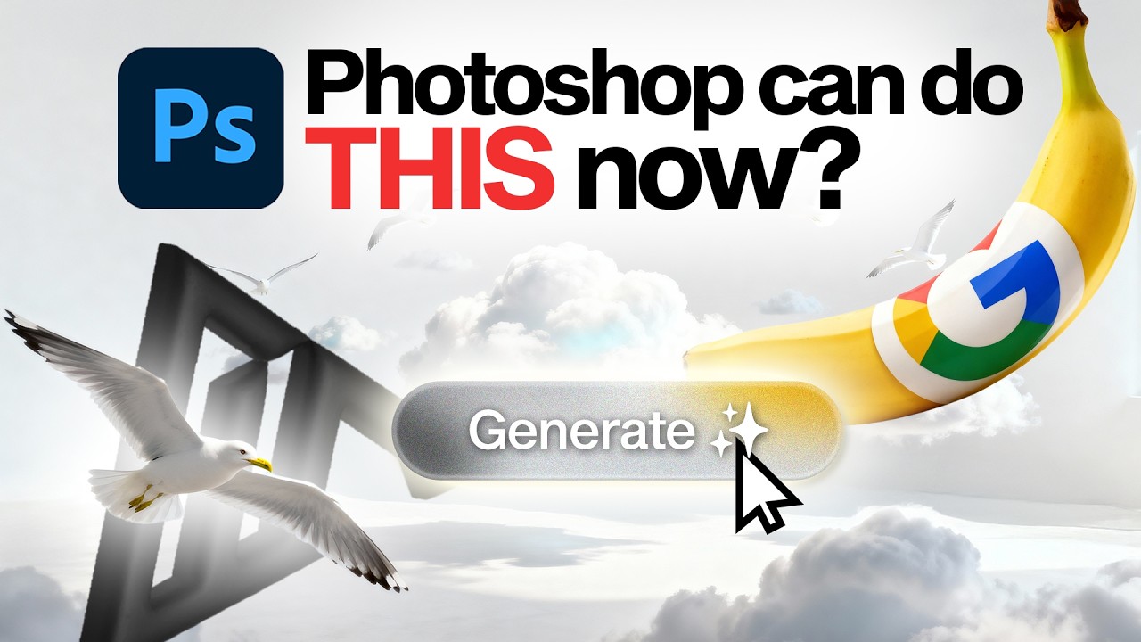 Этот новый рабочий процесс Nano Banana Pro в Photoshop просто ДИКИЙ