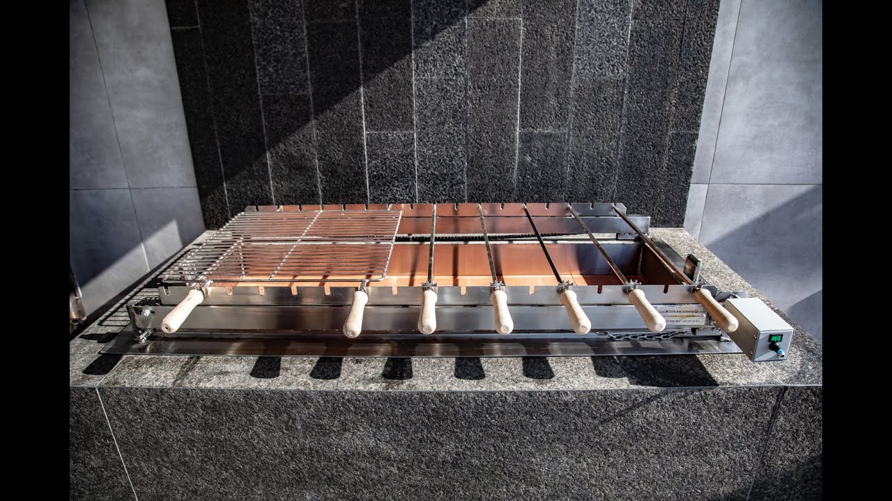 Stainless steel BBQ built-In