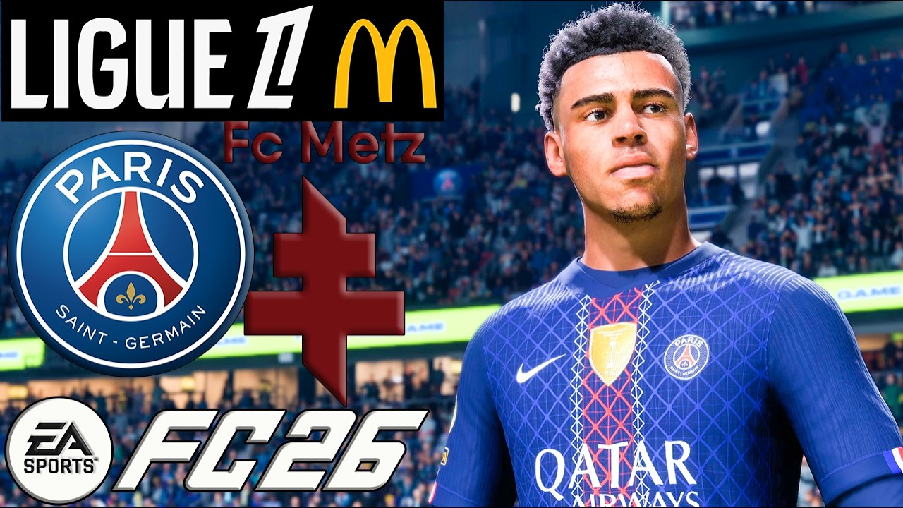 PSG vs Metz | Ligue 1 | 21 Février 2026 | FC 26