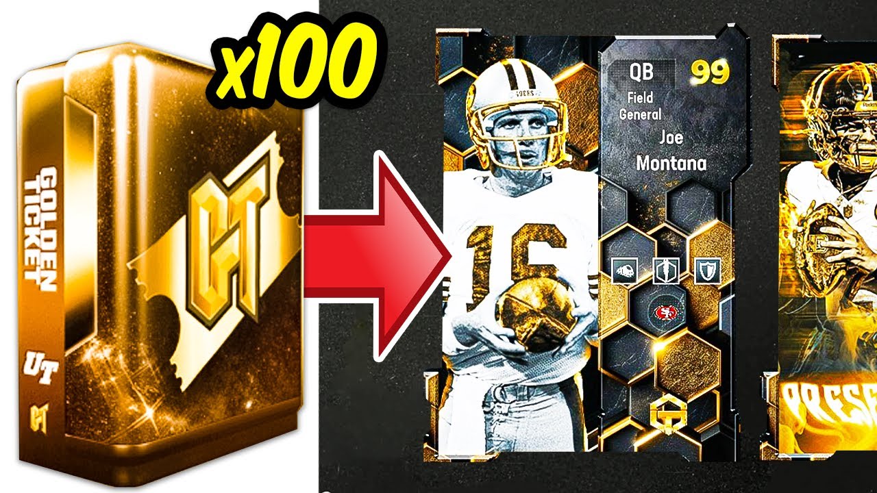 I Open 100 Golden Ticket Packs