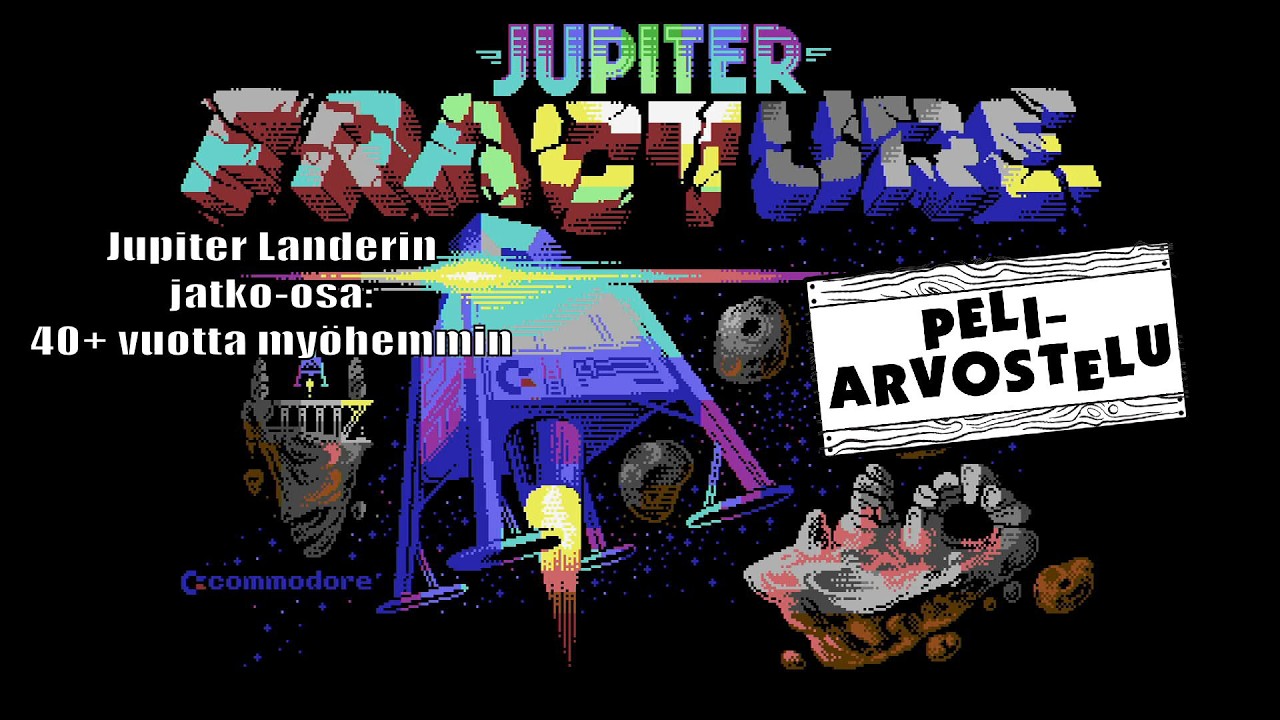 Commodore julkaisi uuden pelin Commodore 64:lle &ndash; arvostelussa Jupiter Fracture - Extra Life