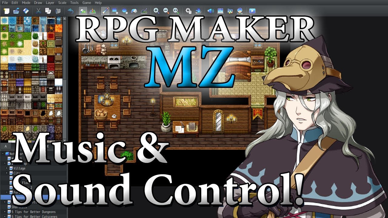 RPG Maker MZ Tutorial #28 - Music & Sound Control!