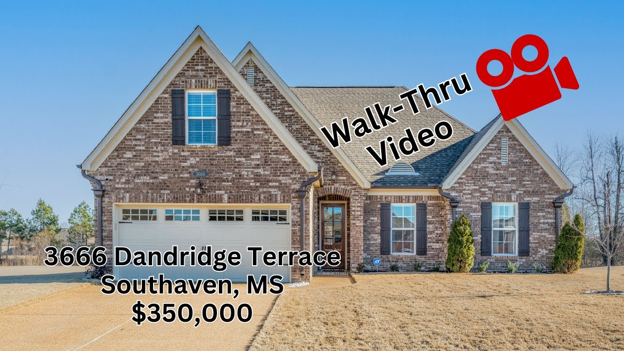 Inside a Nearly New Home near Silo Square | Lake View | Southaven, MS | $350,000