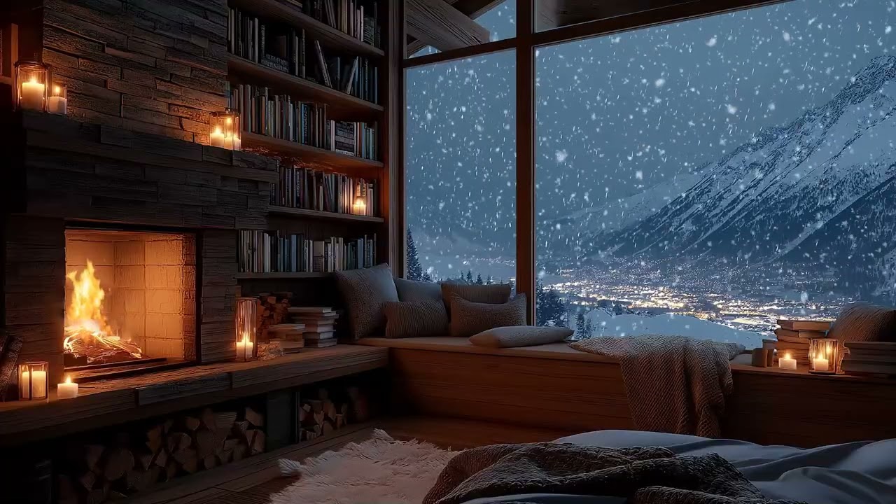 Winter State Ambient Piano Soundscape for Stillness, Snowy Atmosphere and Inner Peace