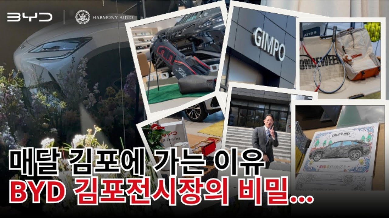 매달 김포에 가는 이유?! BYD 시승행사의 비밀🤫 (하모니오토모빌 김포전시장 이영석 팀장)