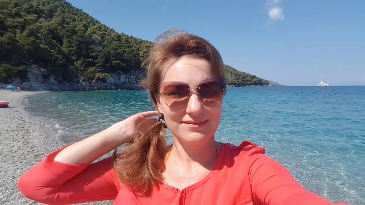 Остров Скопелос 2020. Пляж  Кастани (KASTANI BEACH). Греция. Обзор пляжа. Пляжный отдых.