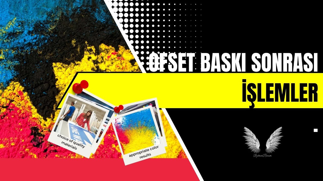 Ofset Baskı Sonrası İşlemler