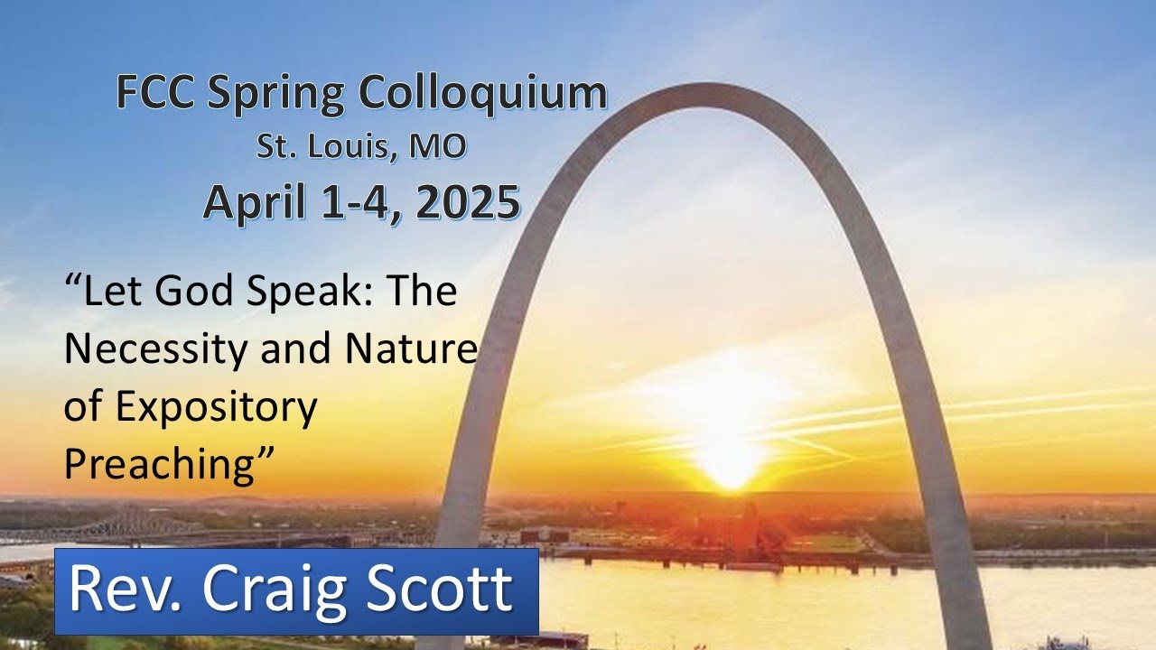 Let God Speak: The Necessity and Nature of Expository Preaching