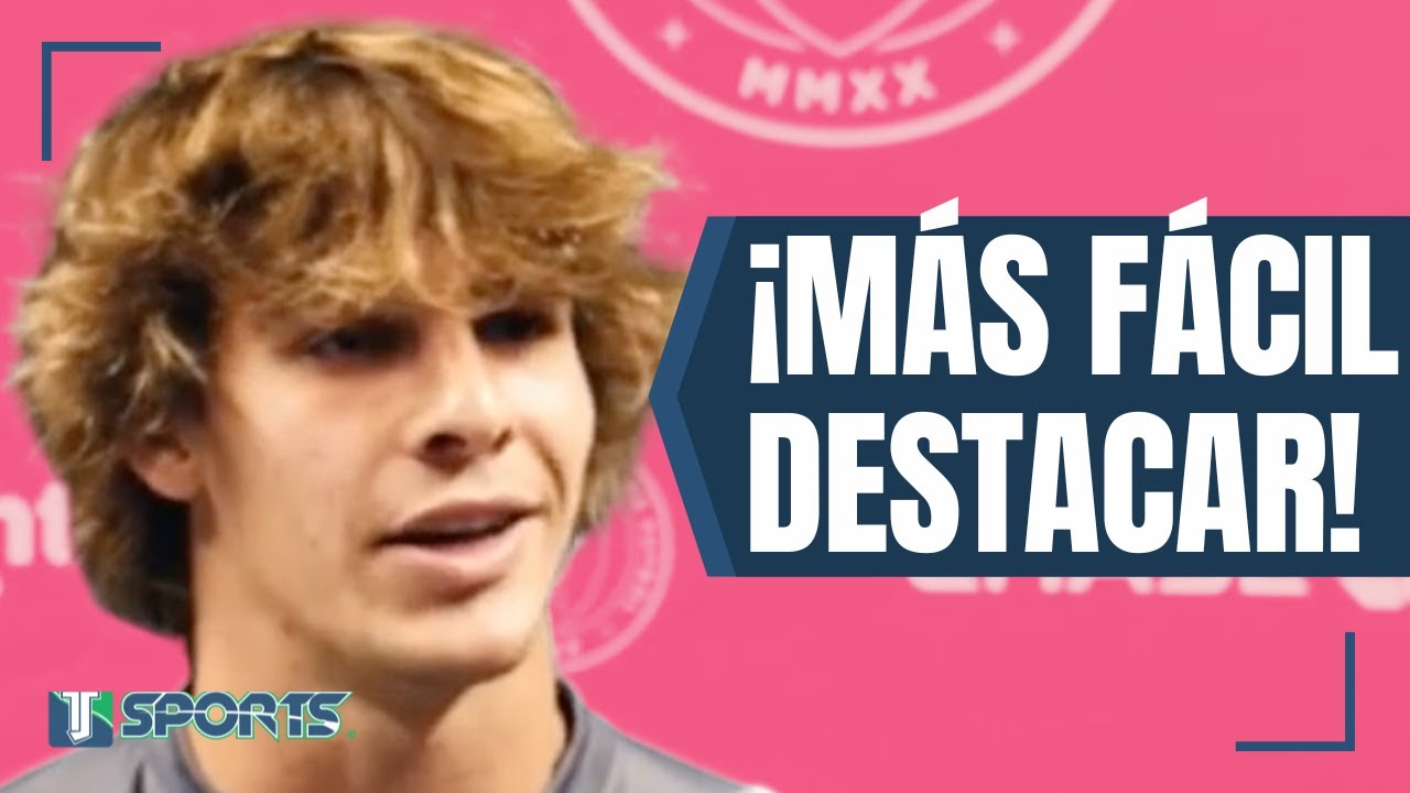REVELA Benjamin Cremaschi que APROVECHARÁ la AUSENCIA de Lionel Messi para MOSTRARSE en Inter Miami