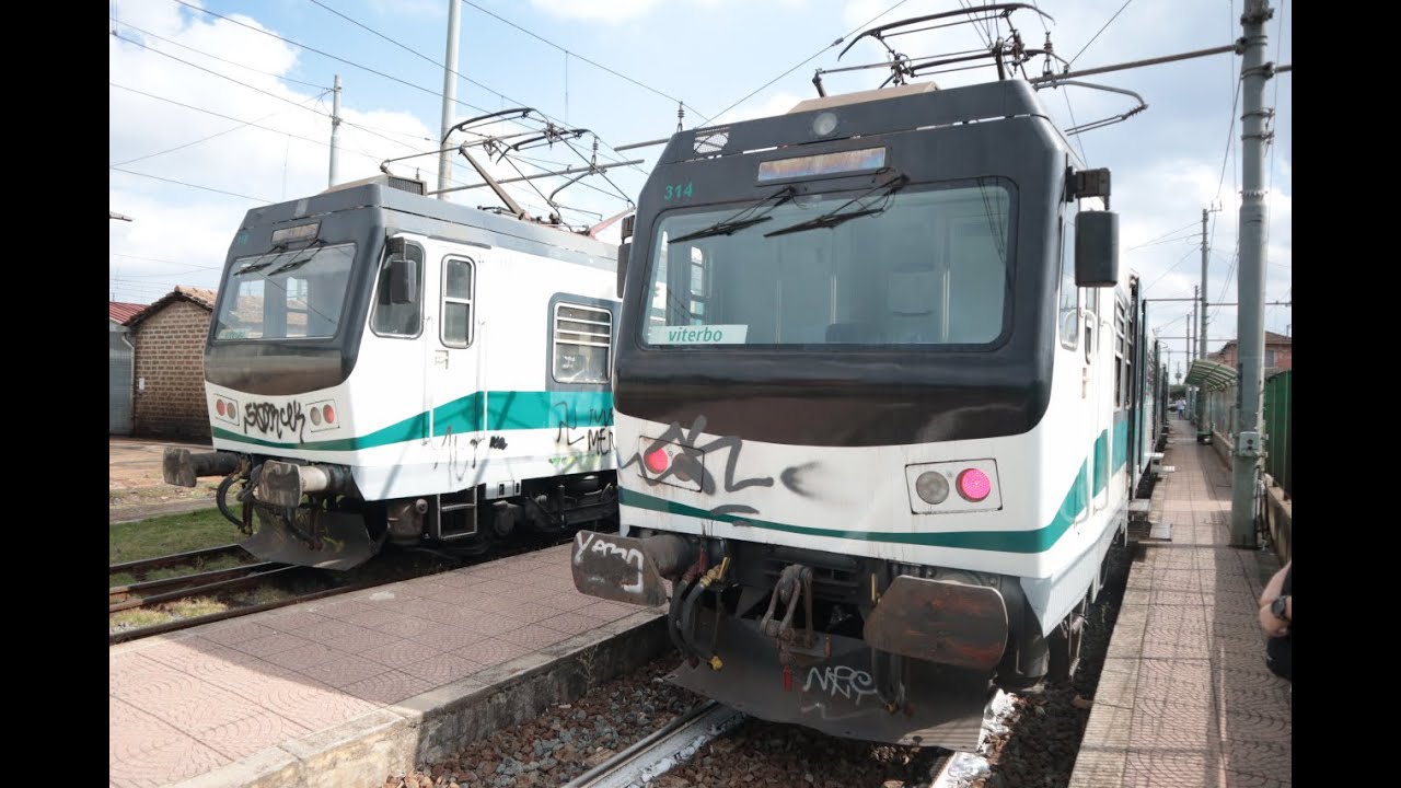 Treni ATAC e COTRAL ferrovie Roma Viterbo, Roma Giardinetti, Metro B
