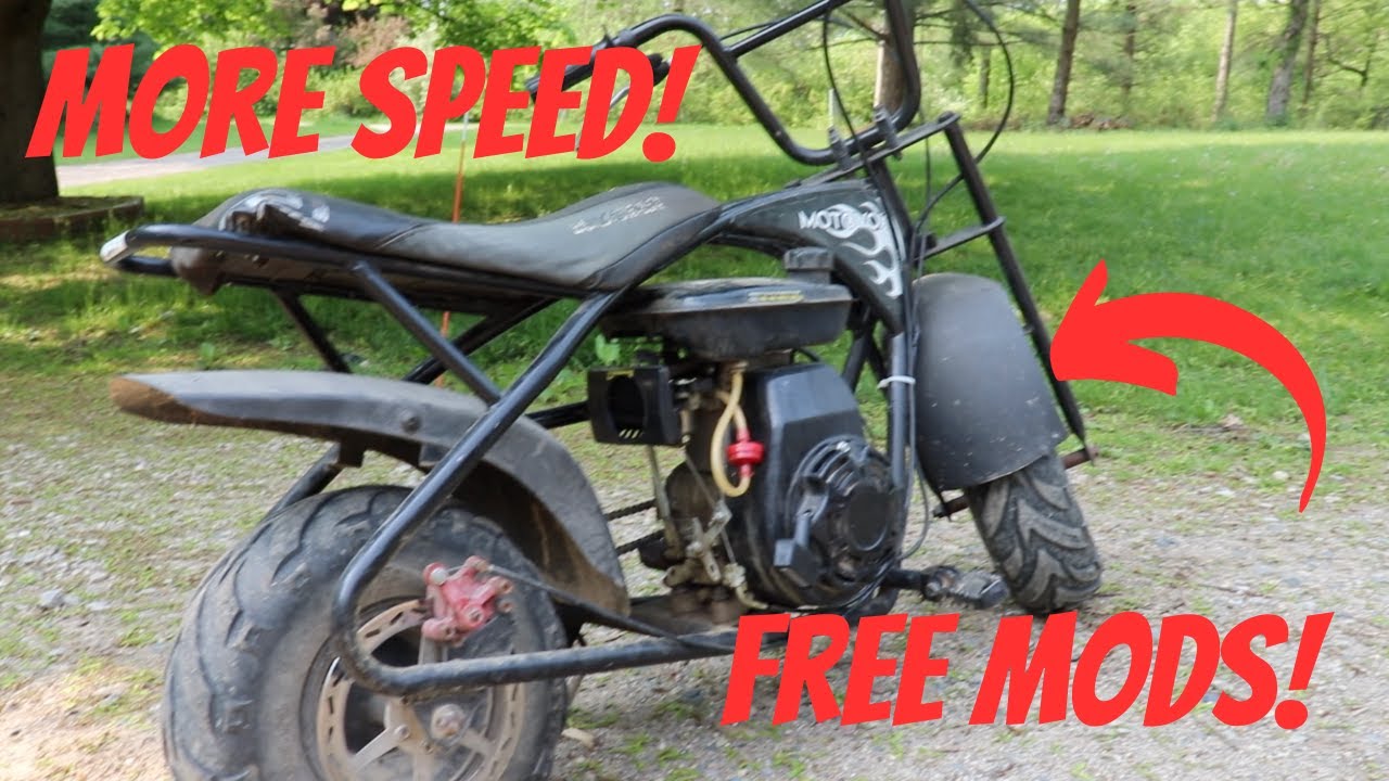 Как БЕСПЛАТНО увеличить скорость на мини-байке Motovox!