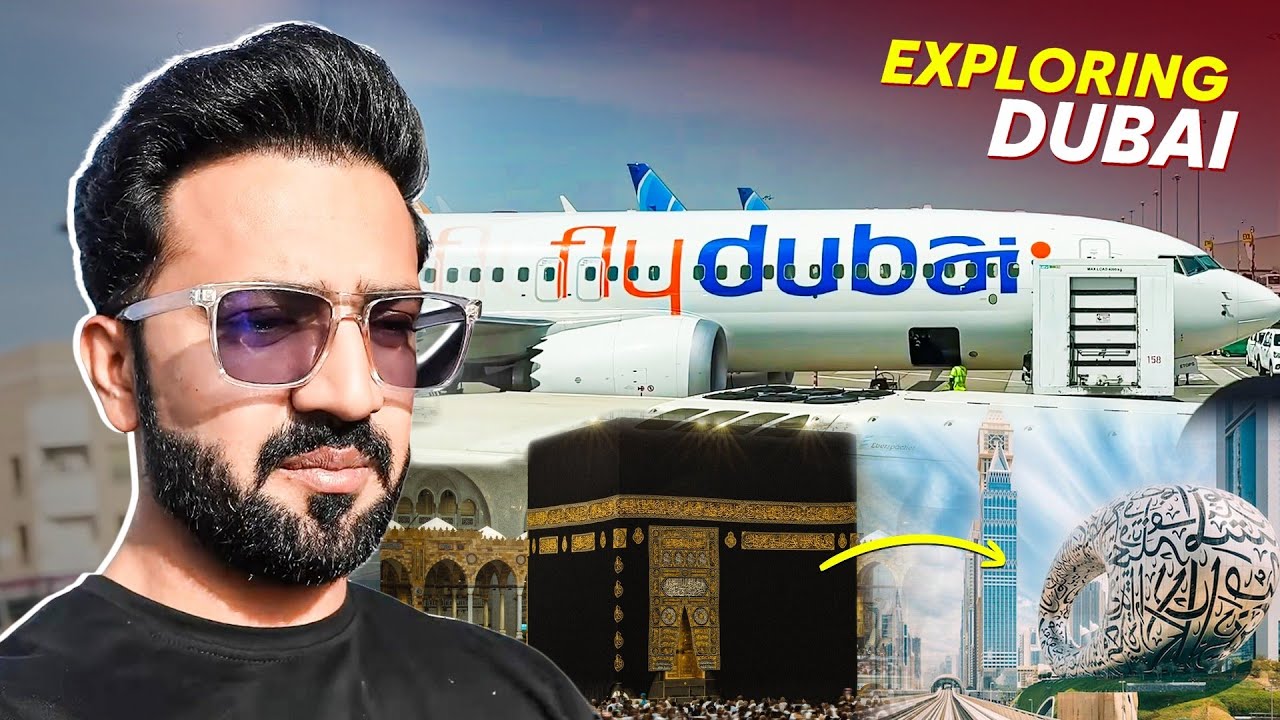 Journey from Makkah to Dubai 🇸🇦✈️🇦🇪 | Exploring the Streets of Deira Dubai