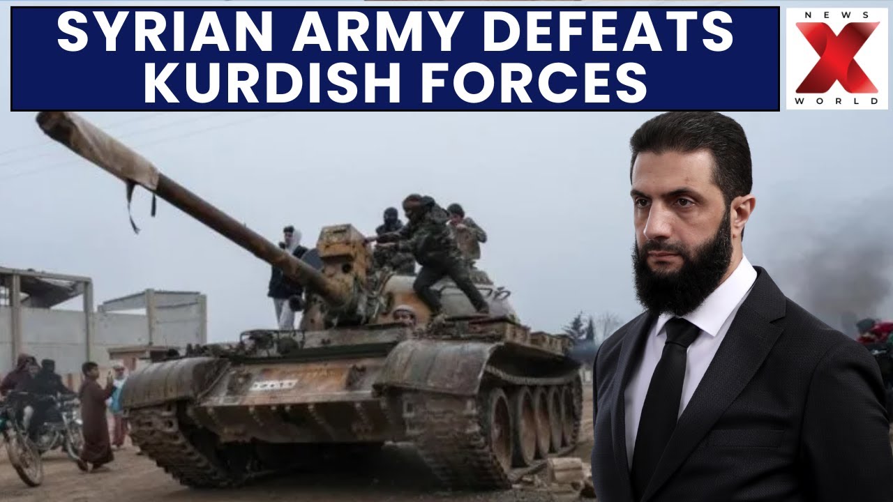 Syria Breaking News | Syrian army captures Tabqa airport from Kurdish forces | Syria Latest News