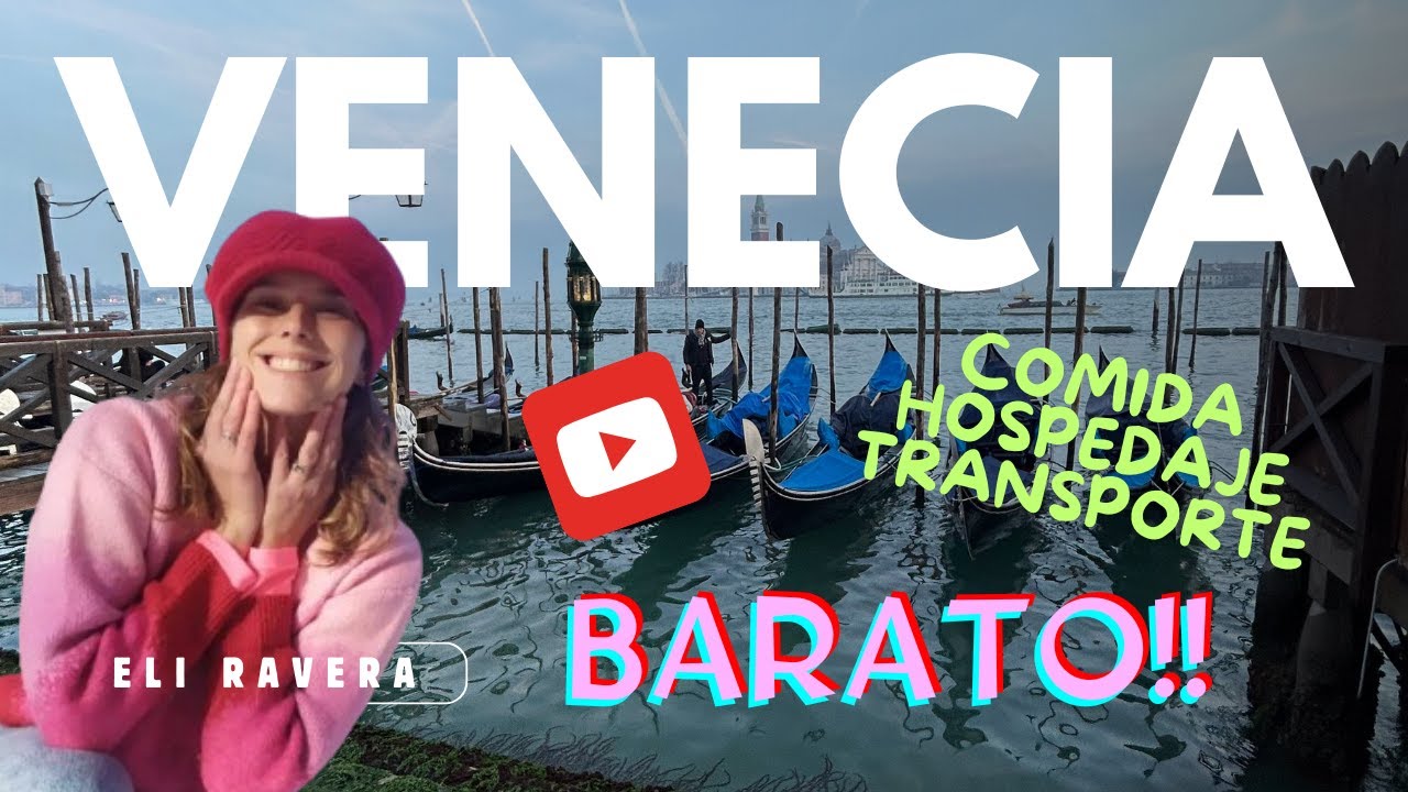 VENECIA BARATO! Como llegar, hospedarte y comer sin gastar mucho!!!