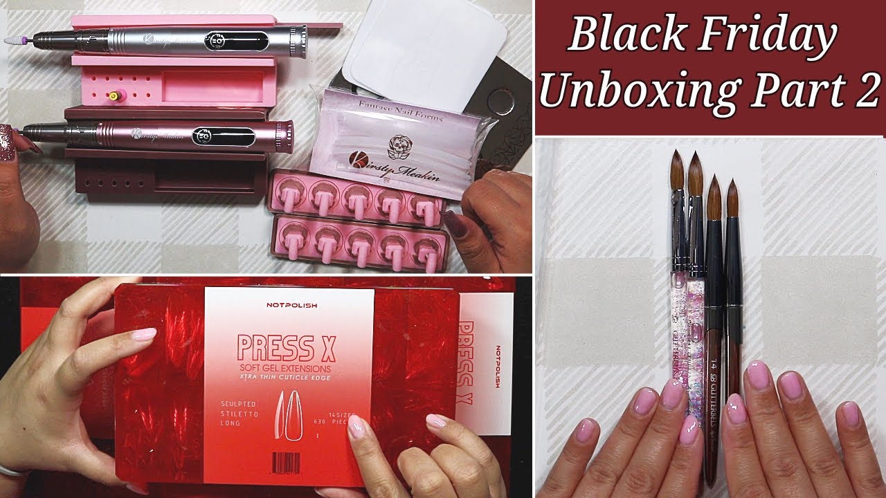 Black Friday 2024 Nail Haul and Unboxing Part 2: Kirsty Meakin, Not Polish, and Glitterbels!!!