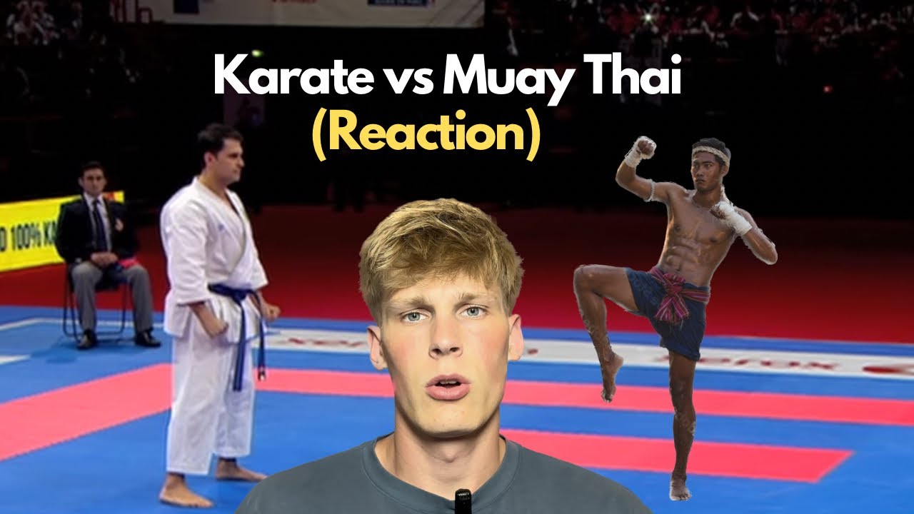 Reacting to Karate vs Muay Thai