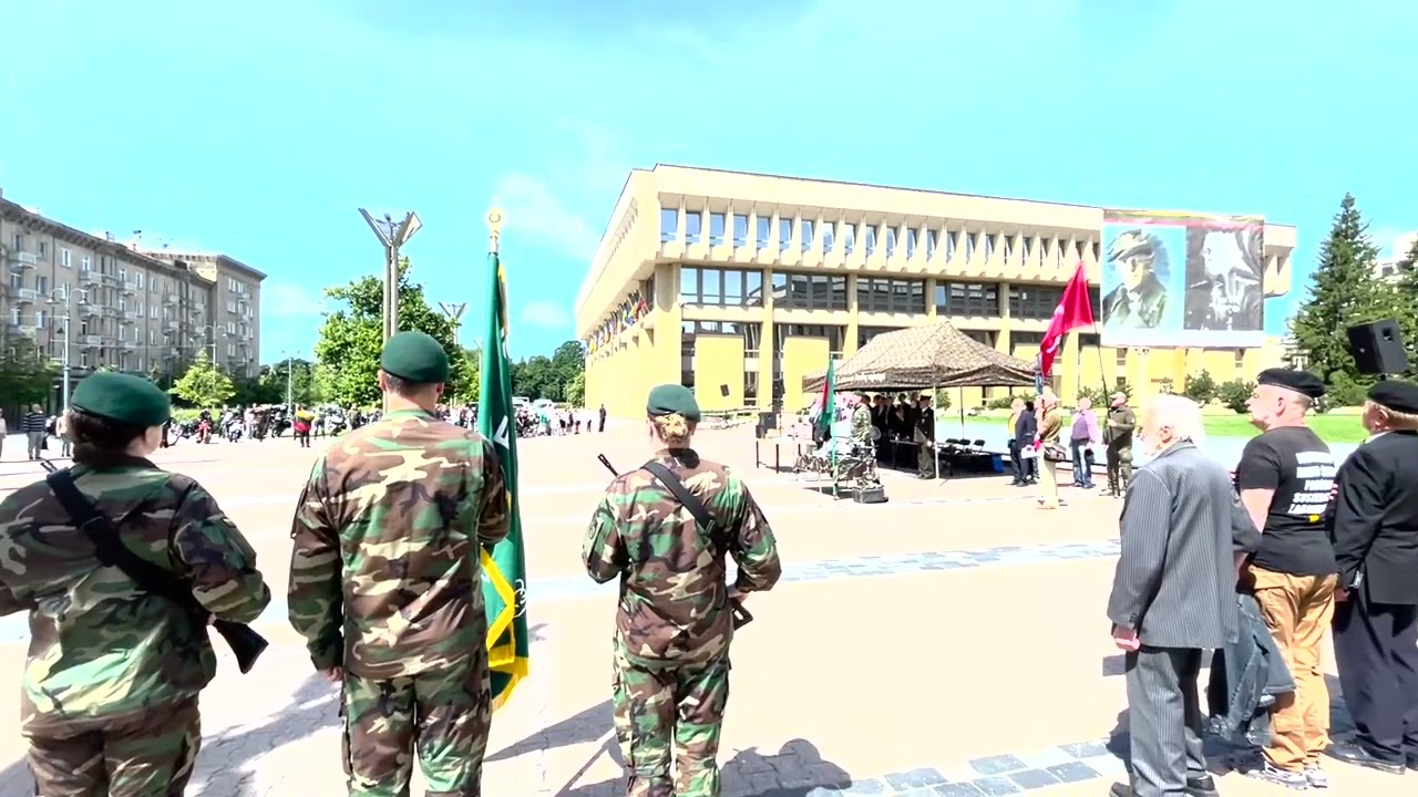 2025 06 21 Mitingas 1941 m. birželio 23-ios sukilimui