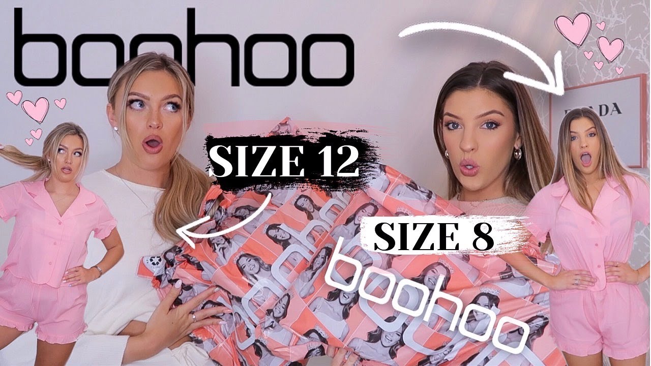BOOHOO *NEW IN* LOUNGEWEAR!!! | SIZE 8 VS SIZE 12 FT MY SISTER?!!