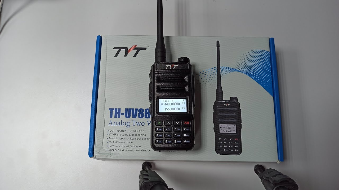 Radiotelefon TYT TH-UV88 UV-98 Programowanie częstotliwości #hamradio #pmr #walkietalkie #hobby