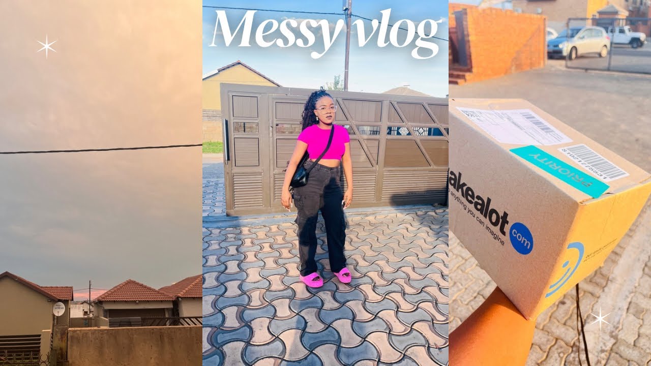 Messy Vlog | Takealot order| Gym | Studio