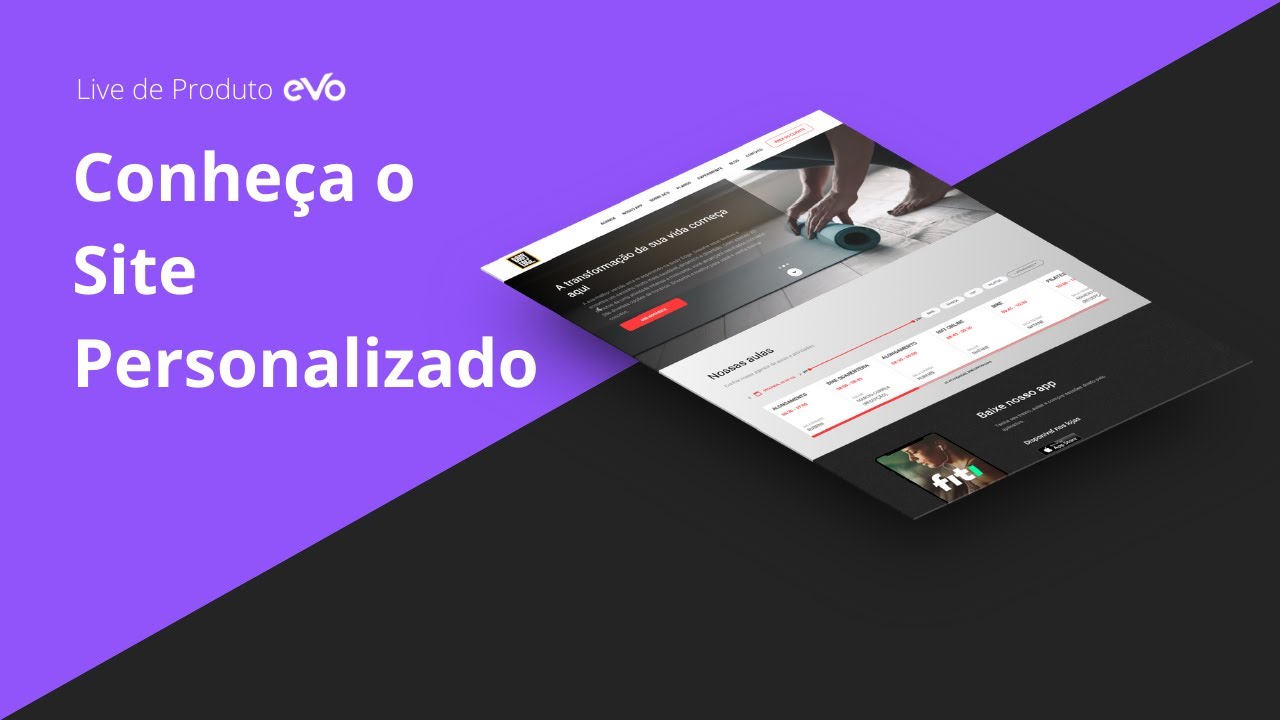 Live EVO | Site Personalizado