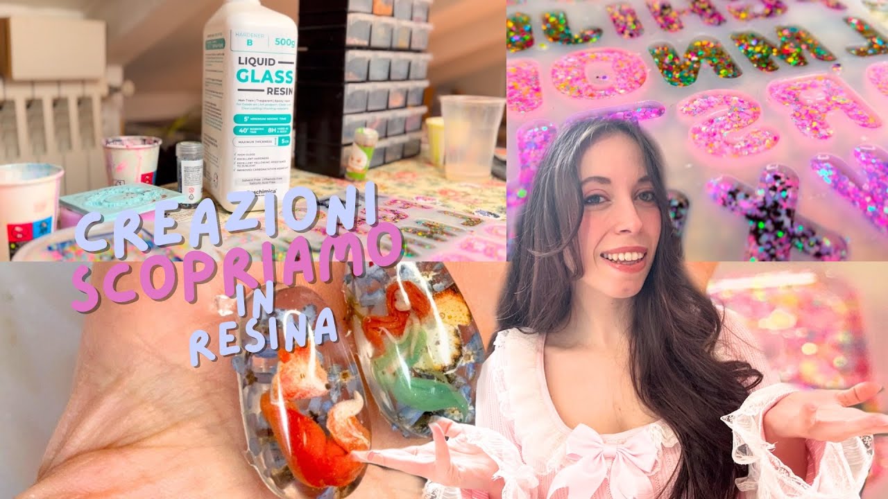 GLITTER È POKEMON  NELLA RESINA - scopriamo le creazioni in RESINA