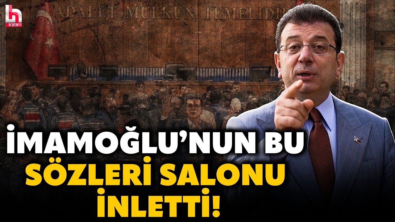 YAPAY ZEKA İLE SESLENDİRİLDİ! İşte İmamoğlu’nun, bugün duruşma salonunda söylediği o sarsıcı sözler!