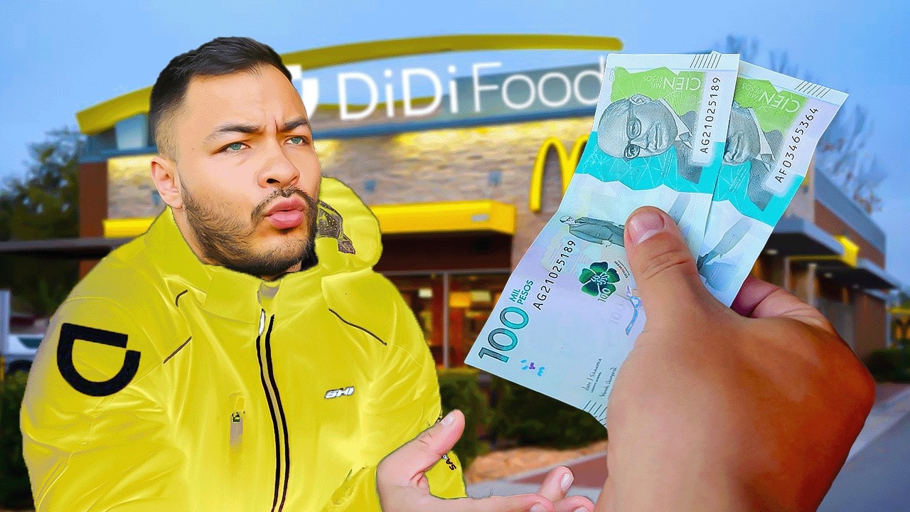 Trabajé con DIDI FOOD en la noche, pero... ya no quiero hacer videos de aplicaciones.
